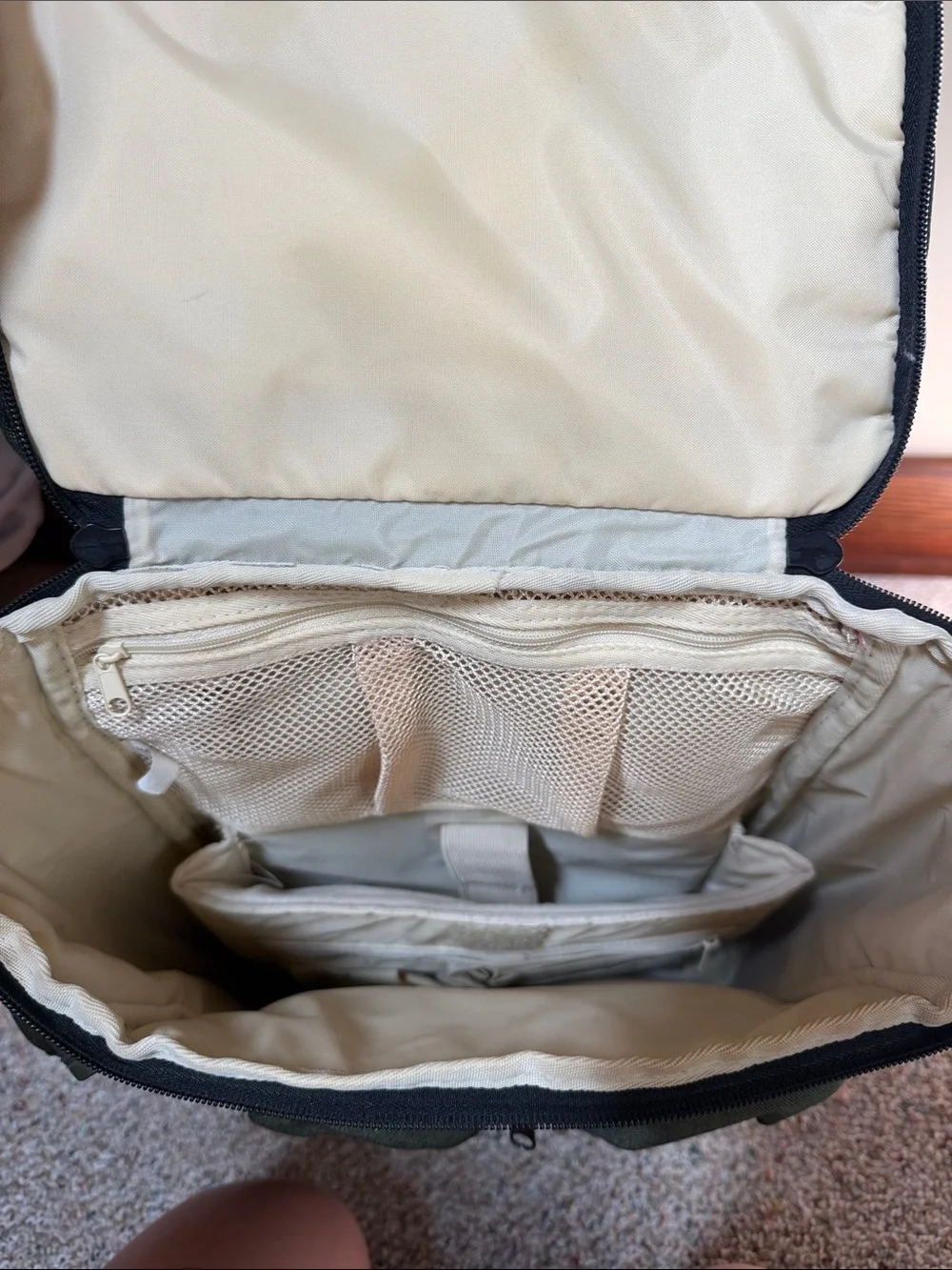 Vintage Burton Olive Green Dayback